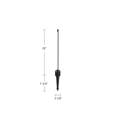 Landscape Ltg. Path & Spread by Kuzco Lighting ( 347 | EG26718-BK Dorian ) 