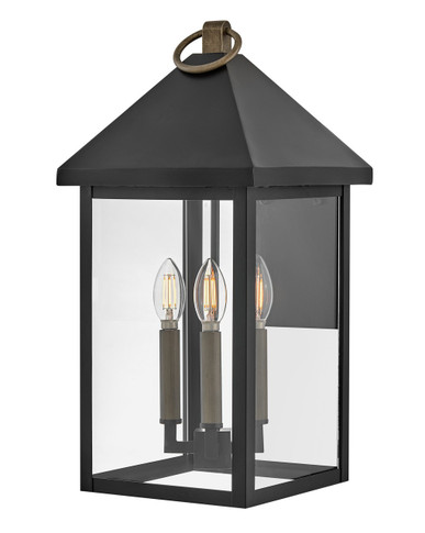 Exterior Wall Mount by Lark ( 531 | 81525BK Rhett ) 