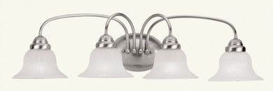 Bathroom Fixtures Four Lights by Livex Lighting ( 107 | 1534-91 Edgemont ) 
