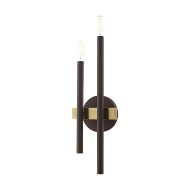 Sconces Double Candle by Livex Lighting ( 107 | 15582-07 Denmark ) 