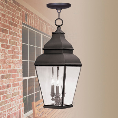 Exterior Hanging by Livex Lighting ( 107 | 2597-07 Exeter ) 