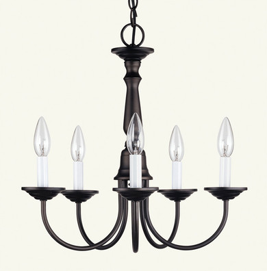 Mini Chandeliers Candle by Livex Lighting ( 107 | 6030-07 Home Basics ) 