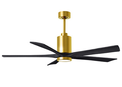 Fans Damp Location by Matthews Fan Company ( 101 | PA5-BRBR-BK-60 Patricia ) 