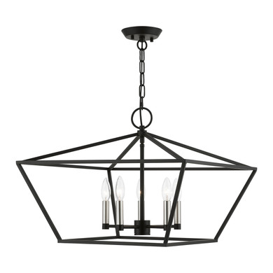 Pendants Open Frame by Livex Lighting ( 107 | 49435-04 Devone ) 