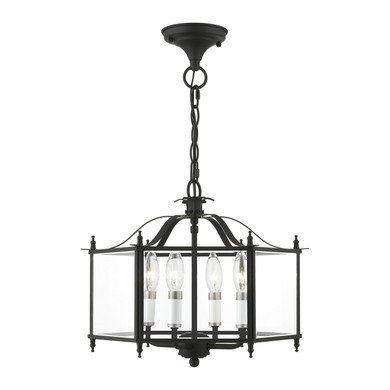 Mini Chandeliers Candle by Livex Lighting ( 107 | 4398-04 Livingston ) 