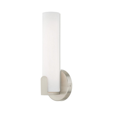 Sconces Single Glass by Livex Lighting ( 107 | 16361-91 Lund ) 