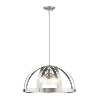 Pendants Open Frame by Livex Lighting ( 107 | 49645-91 Stoneridge ) 