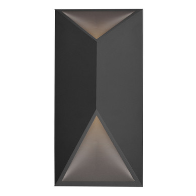 Exterior Wall Mt./Flush by Kuzco Lighting ( 347 | EW60312-BK Indio ) 