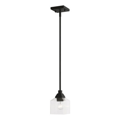 Mini Pendants Glass Down by Livex Lighting ( 107 | 49761-04 Aragon ) 