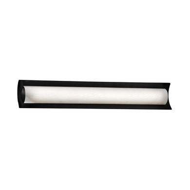 Bathroom Fixtures Cylindrical / Linear by Justice Designs ( 102 | FSN-8635-WEVE-MBLK Fusion ) 