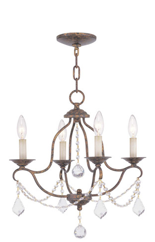 Mini Chandeliers Candle by Livex Lighting ( 107 | 6424-71 Chesterfield ) 