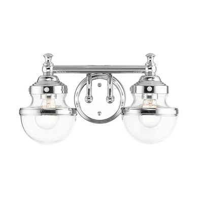 Bathroom Fixtures Two Lights by Livex Lighting ( 107 | 17412-05 Oldwick ) 
