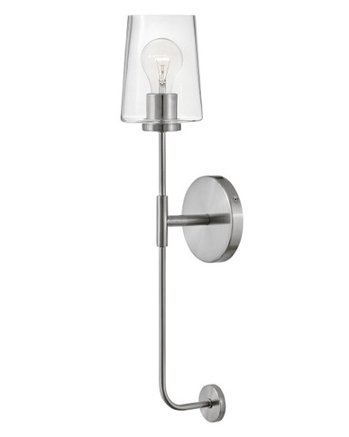 Sconces Single Glass by Lark ( 531 | 83450BN Kline ) 