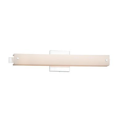 Bathroom Fixtures Cylindrical / Linear by Justice Designs ( 102 | FSN-8681-OPAL-CROM Fusion ) 