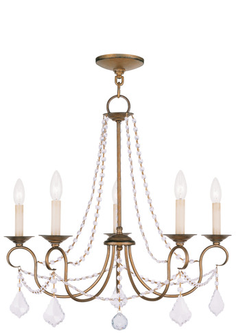 Mid. Chandeliers Candle by Livex Lighting ( 107 | 6515-48 Pennington ) 