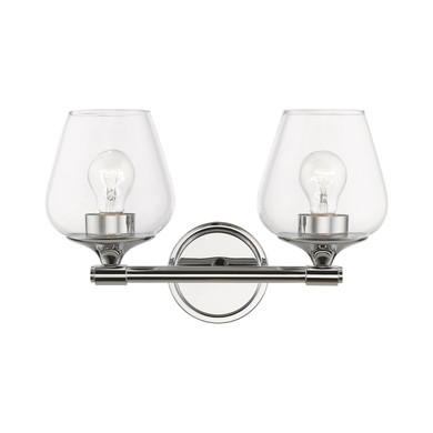 Bathroom Fixtures Two Lights by Livex Lighting ( 107 | 17472-05 Willow ) 