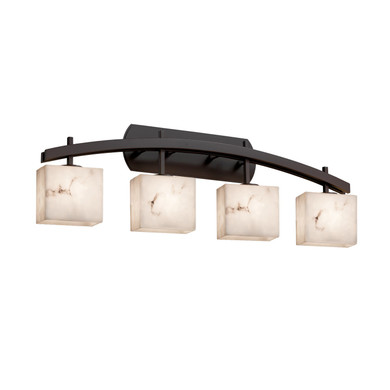 Bathroom Fixtures Four Lights by Justice Designs ( 102 | FAL-8594-55-DBRZ LumenAria ) 