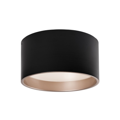 Flush Mounts Metal Shade by Kuzco Lighting ( 347 | FM11414-BK-5CCT Mousinni ) 