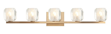 Bathroom Fixtures Five+Lights by Matteo Lighting ( 423 | S04105AG Carleton ) 