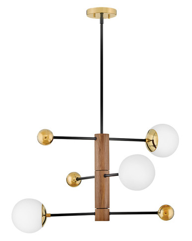 Mid. Chandeliers Glass Down by Lark ( 531 | 83573BBR Auggie ) 
