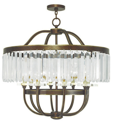 Mid. Chandeliers Candle by Livex Lighting ( 107 | 50548-64 Ashton ) 