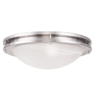 Flush Mounts Bowl Style by Livex Lighting ( 107 | 7059-91 Ariel ) 