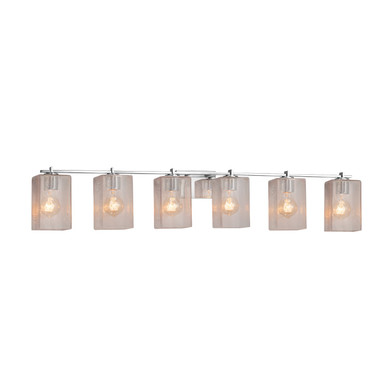 Bathroom Fixtures Five+Lights by Justice Designs ( 102 | FSN-8446-15-SEED-CROM-LED6-4200 Fusion ) 