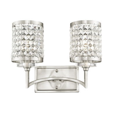 Bathroom Fixtures Two Lights by Livex Lighting ( 107 | 50562-91 Grammercy ) 