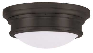 Flush Mounts Bowl Style by Livex Lighting ( 107 | 7343-07 Astor ) 