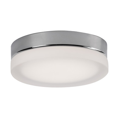 Flush Mounts Glass Down by Kuzco Lighting ( 347 | FM3511-CH/FR-5CCT Bedford ) 