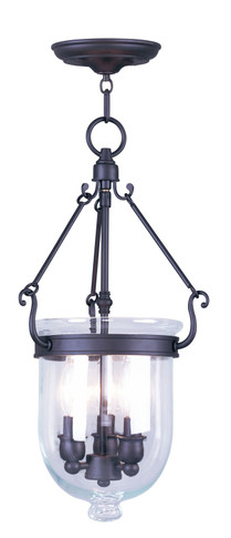 Foyer/Hall Lanterns Glass w/Frame by Livex Lighting ( 107 | 5063-07 Jefferson ) 
