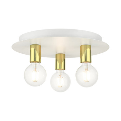 Flush Mounts Multi-Port/Cluster by Livex Lighting ( 107 | 45873-03 Hillview ) 