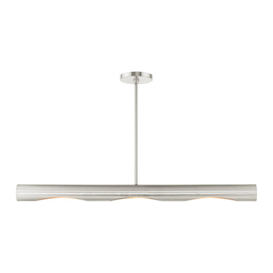 Linear/Island 3 Light Bar by Livex Lighting ( 107 | 45897-91 Novato ) 
