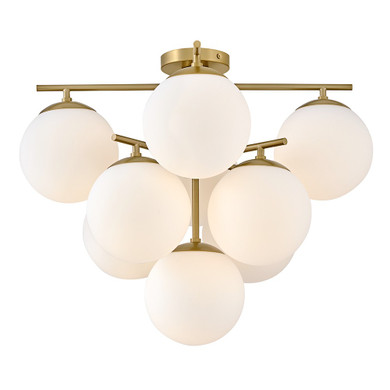 Semi-Flush Mts. Glass Down by Lark ( 531 | 84201LCB Julep ) 