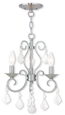 Mini Chandeliers Candle by Livex Lighting ( 107 | 50763-91 Donatella ) 
