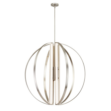 Pendants Sphere by Justice Designs ( 102 | NSH-4304-NCKL Liv ) 