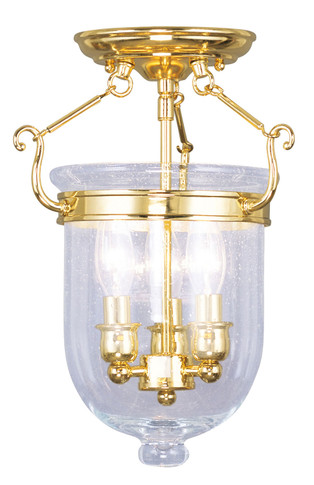 Semi-Flush Mts. Bowl Style by Livex Lighting ( 107 | 5081-02 Jefferson ) 