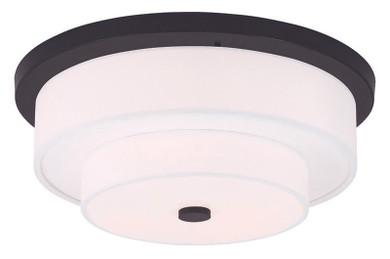 Flush Mounts Bowl Style by Livex Lighting ( 107 | 50865-07 Meridian ) 