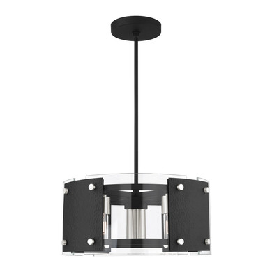 Mid. Chandeliers Glass Down by Livex Lighting ( 107 | 45994-04 Barcelona ) 