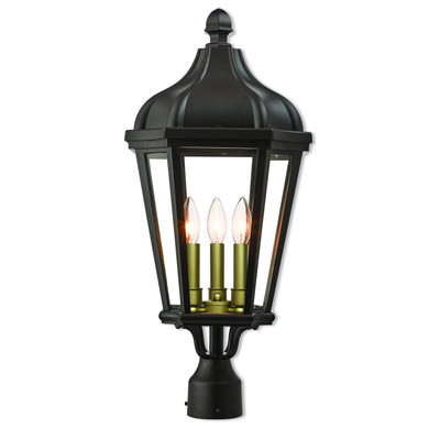 Exterior Post/Pier Head by Livex Lighting ( 107 | 76194-07 Morgan ) 