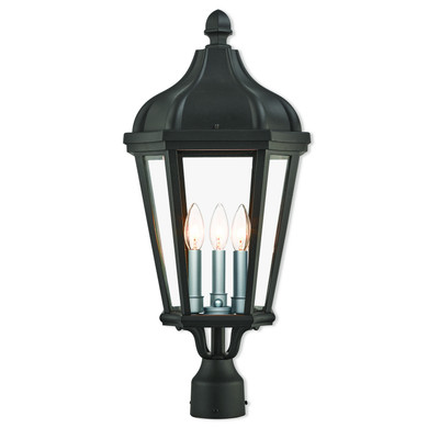 Exterior Post/Pier Head by Livex Lighting ( 107 | 76194-14 Morgan ) 