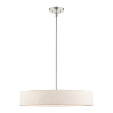 Pendants Drum Shade by Livex Lighting ( 107 | 46034-91 Venlo ) 
