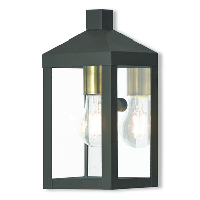 Exterior Wall Mt./Flush by Livex Lighting ( 107 | 20581-07 Nyack ) 