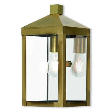 Exterior Wall Mt./Flush by Livex Lighting ( 107 | 20582-01 Nyack ) 