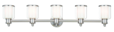 Bathroom Fixtures Five+Lights by Livex Lighting ( 107 | 40215-91 Middlebush ) 