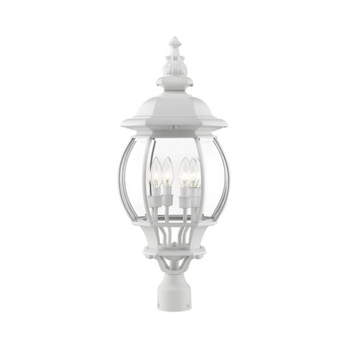 Exterior Post/Pier Head by Livex Lighting ( 107 | 7703-13 Frontenac ) 