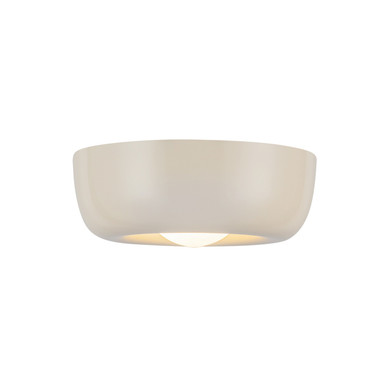 Flush Mounts Glass Down by Kuzco Lighting ( 347 | FM68506-PW Hayden ) 