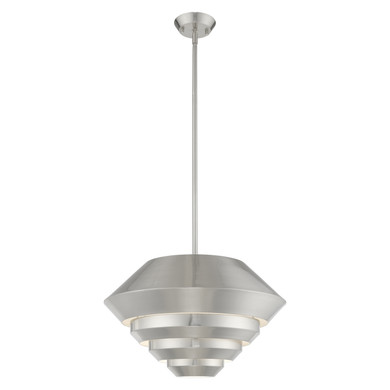 Pendants Metal Shade by Livex Lighting ( 107 | 40402-91 Amsterdam ) 