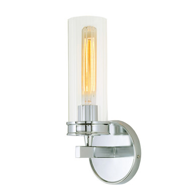 Sconces Single Glass by JVI Designs ( 261 | 421-06 Hamilton ) 
