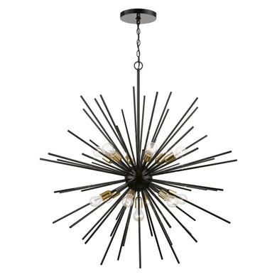 Large Chandeliers Starburst by Livex Lighting ( 107 | 46177-68 Tribeca ) 